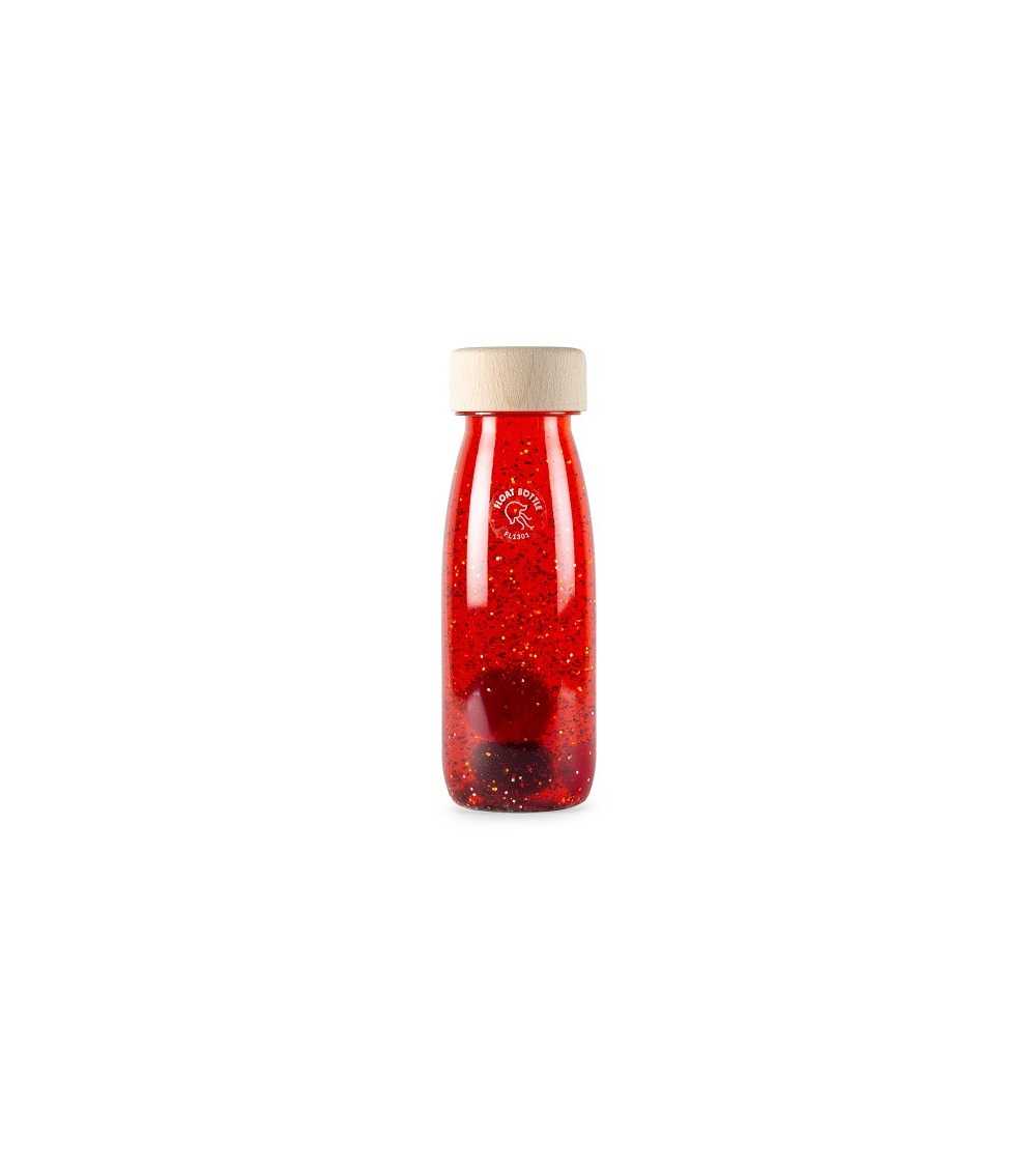 Botella sensorial flotante Red