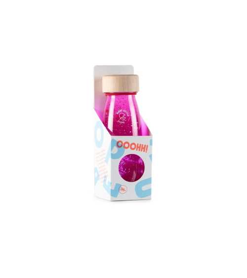 Botella sensorial flotante Pink