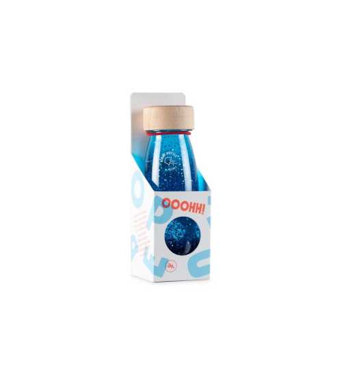 Botella sensorial flotante Blue