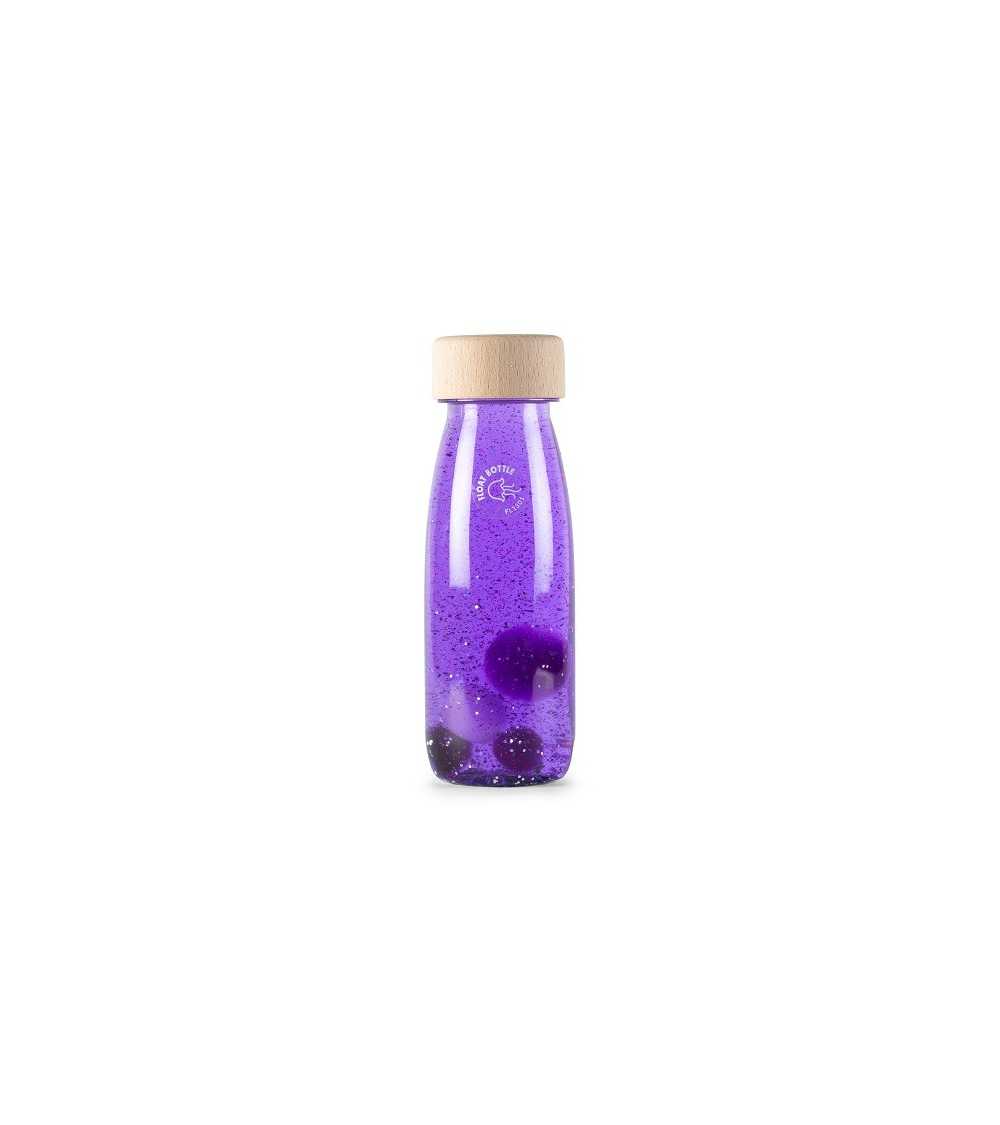 Botella sensorial flotante Purple