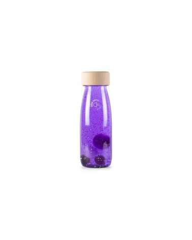 Botella sensorial flotante Purple