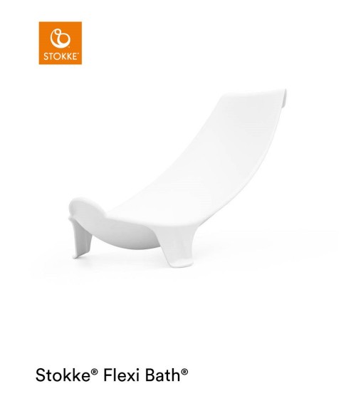 Bañera XL-soporte recién nacido FLEXI BATH Stokke transparente