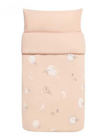 Pack Funda nórdica 70 + protector + relleno Nuit Rosa