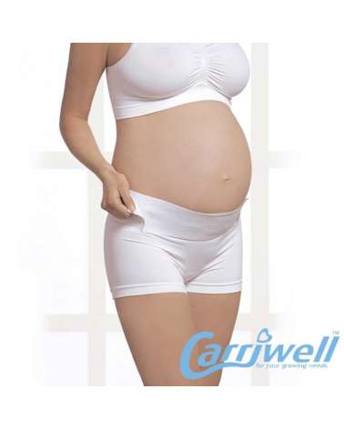 Cinturón regulable sujeción embarazo Blanc Talla M