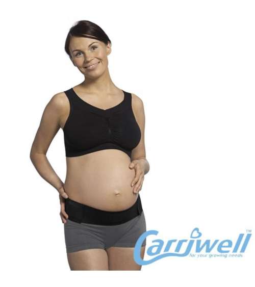 Cinturón regulable sujeción embarazo Negro Talla L