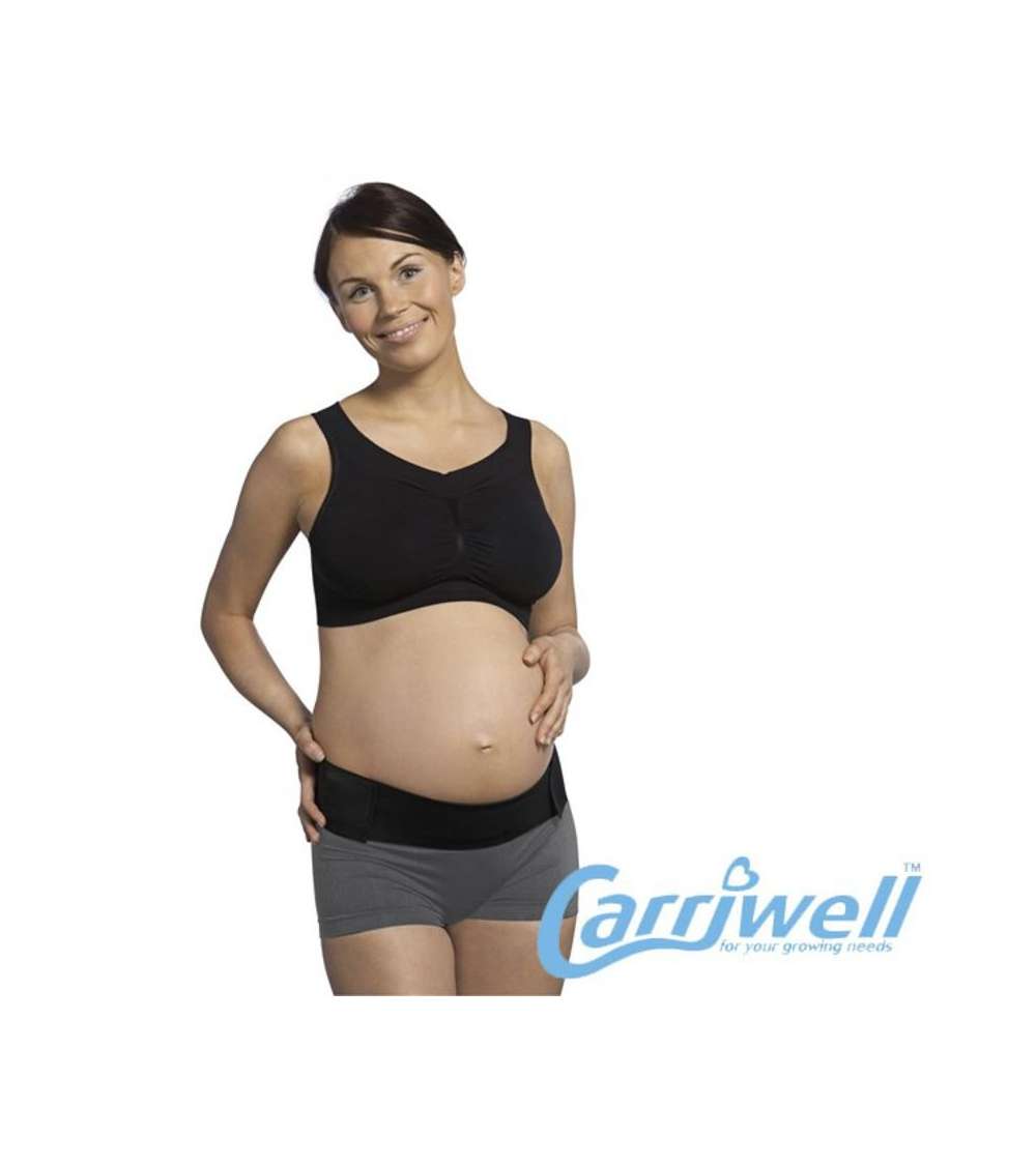Cinturón regulable sujeción embarazo Negro Talla XL